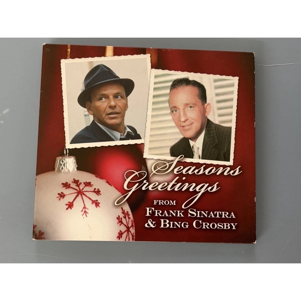 Seasons Greetings from Frank Sinatra and Bing Crosby Holiday Music CD